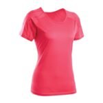 Ladies Compression Shirt Short Sleeve