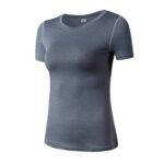 Ladies Compression Shirt Short Sleeve
